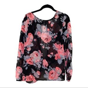 Flowered blouse
